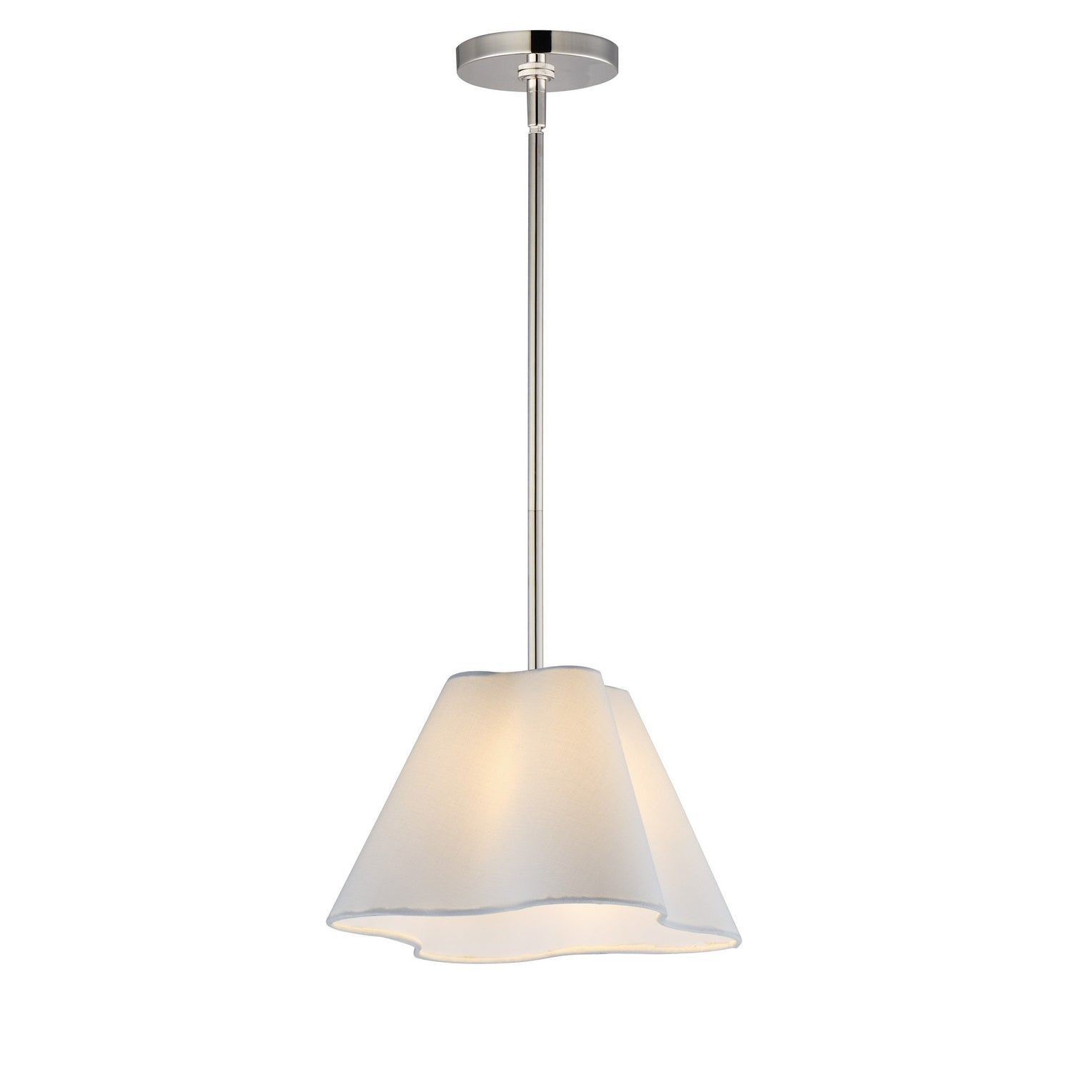 Maxim - 18101WTPN - One Light Pendant - Saxon - Polished Nickel