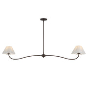 Maxim - 18102WTOI - Two Light Pendant - Saxon - Oil Rubbed Bronze