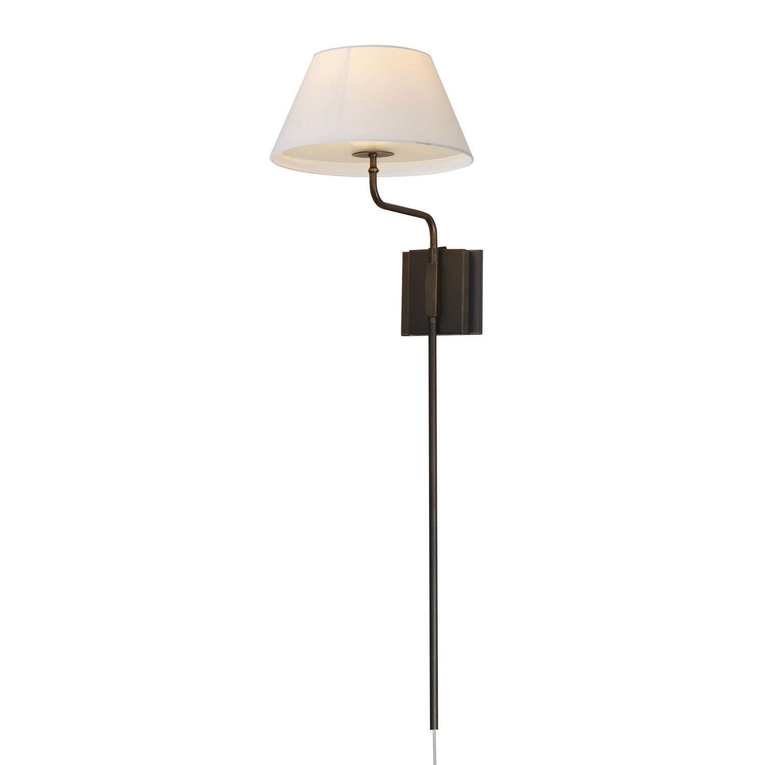 Maxim - 18410OFANB - One Light Wall Sconce - Dunbridge - Antique Bronze
