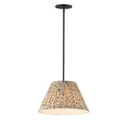 Maxim - 18411OWANB - One Light Pendant - Dunbridge - Antique Bronze