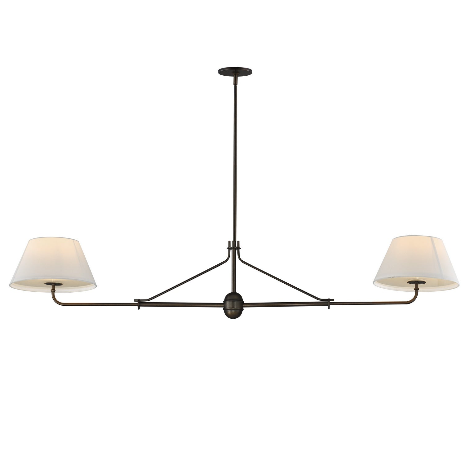 Maxim - 18412OFANB - Two Light Pendant - Dunbridge - Antique Bronze