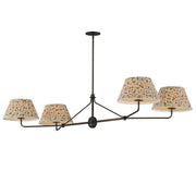 Maxim - 18414OWANB - Four Light Chandelier - Dunbridge - Antique Bronze