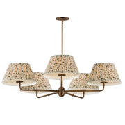 Maxim - 18415OWWBR - Five Light Chandelier - Dunbridge - Weathered Brass