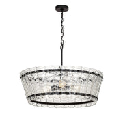 Maxim - 21874CLBZ - Four Light Chandelier - Ruche - Bronze