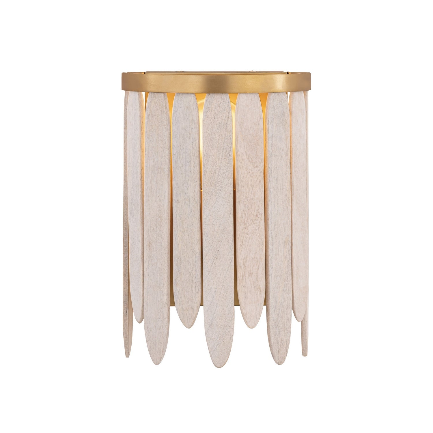 Maxim - 22510WWTNAB - One Light Wall Sconce - Marimba - Weathered White