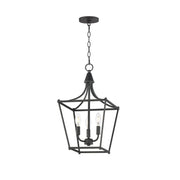 Maxim - 25313BK - Three Light Pendant - Clifton - Black