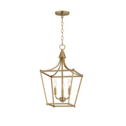 Maxim - 25313NAB - Three Light Pendant - Clifton - Natural Aged Brass