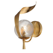 Maxim - 28711CRGL - One Light Wall Sconce - Firenze - Gold Leaf