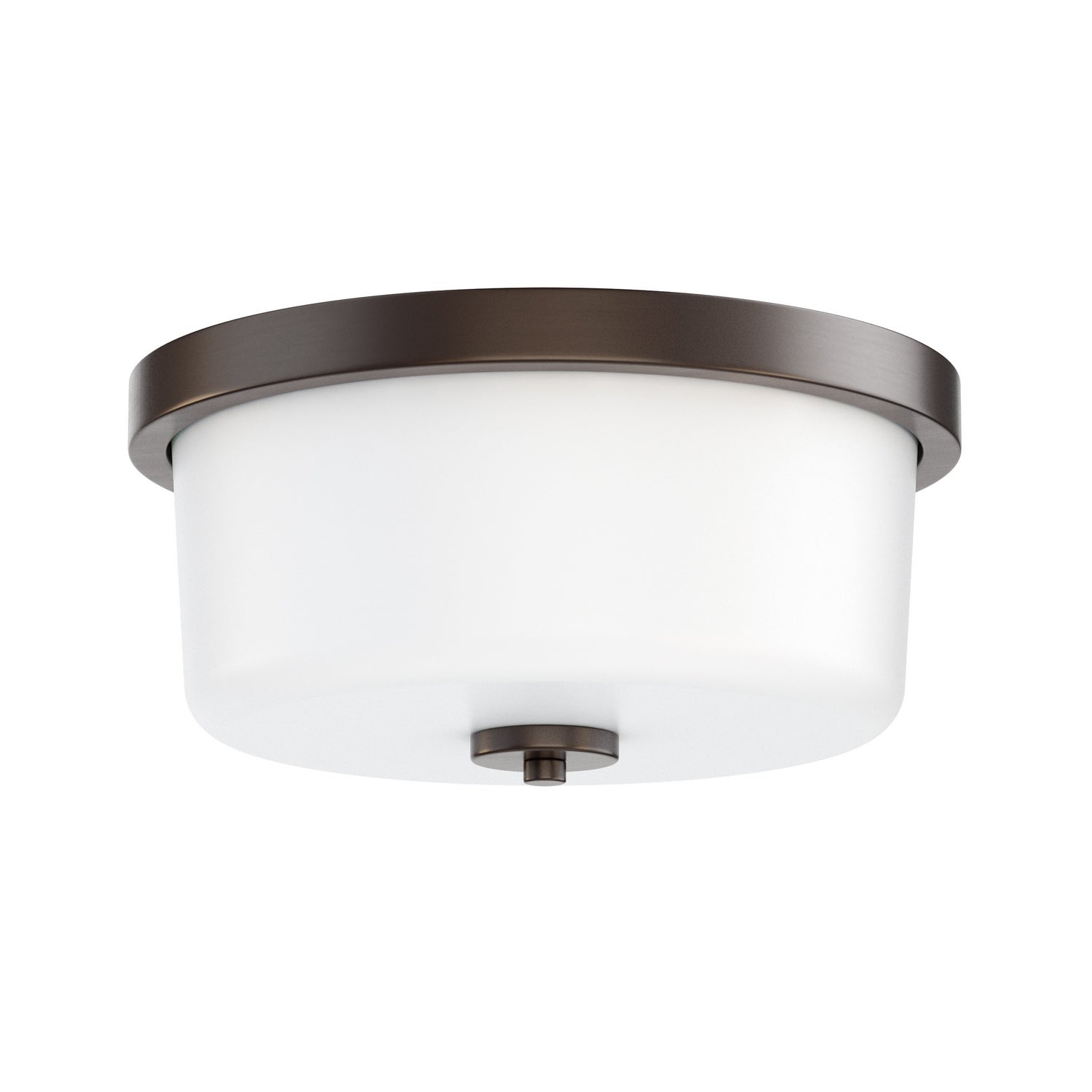 Maxim - 5691WTOI - Two Light Flush Mount - Fuller - Oil Rubbed Bronze