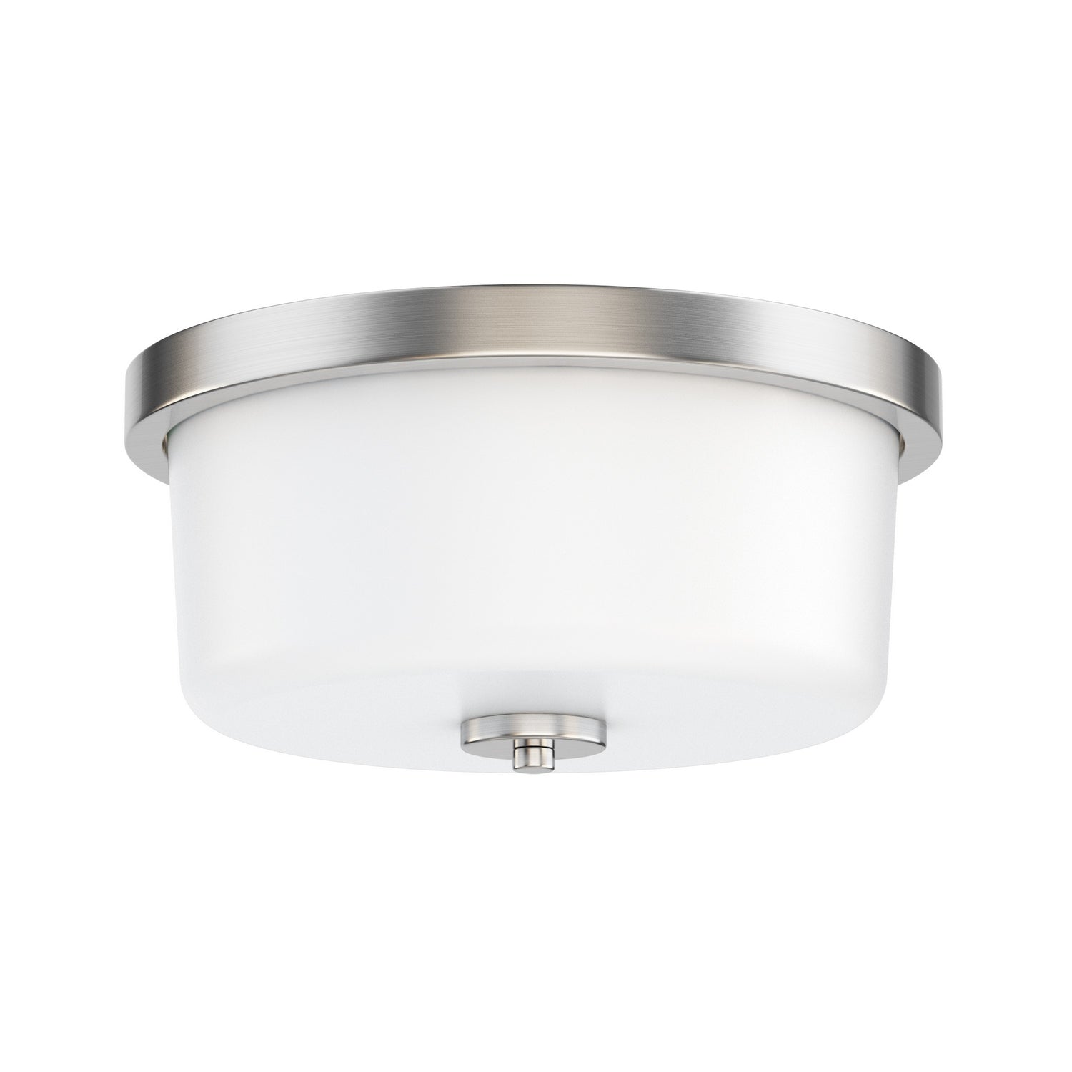 Maxim - 5691WTSN - Two Light Flush Mount - Fuller - Satin Nickel