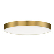 Maxim - 57662WTSBR - LED Flush Mount - Trim - Satin Brass