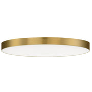 Maxim - 57664WTSBR - LED Flush Mount - Trim - Satin Brass