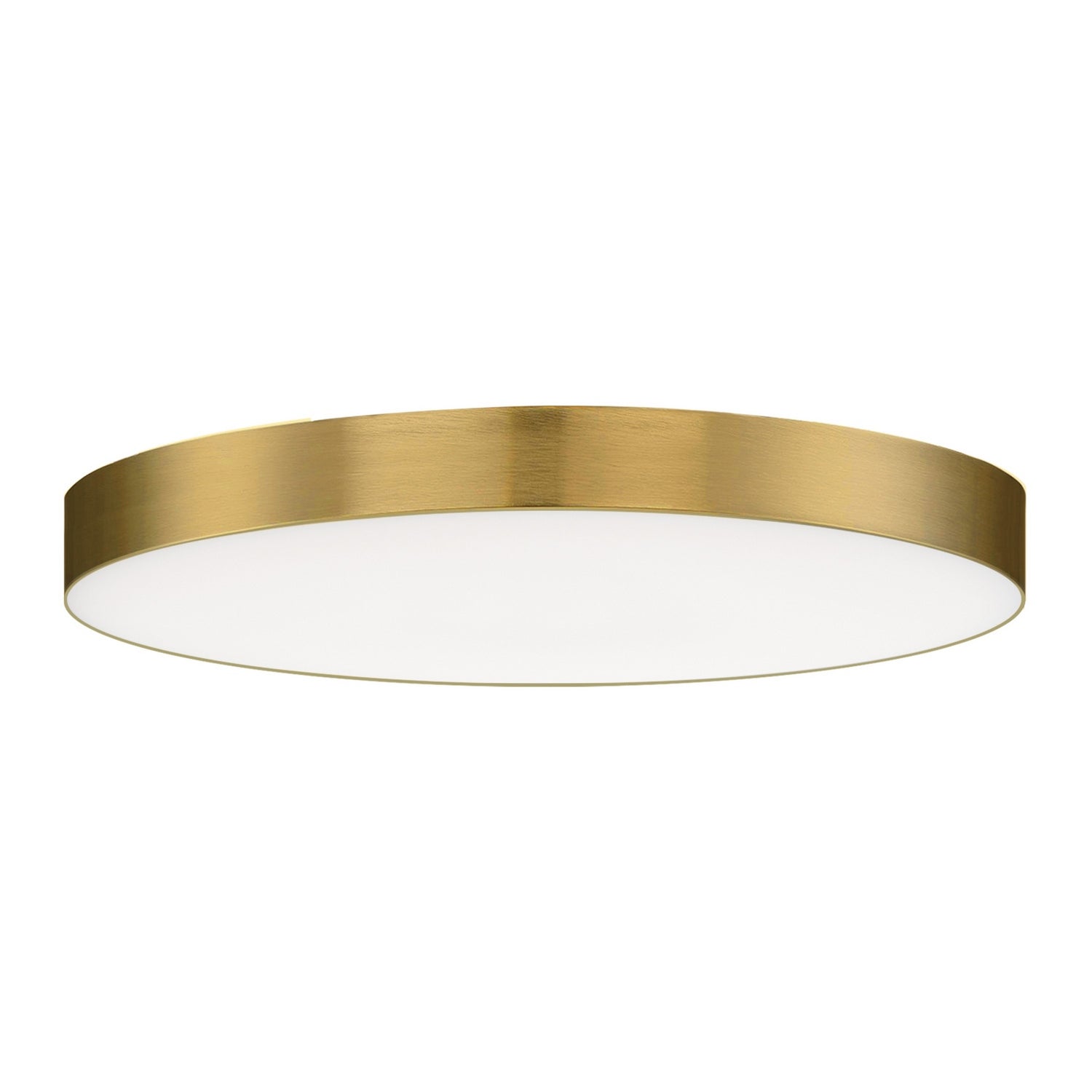 Maxim - 57670WTSBR - LED Flush Mount - Trim - Satin Brass