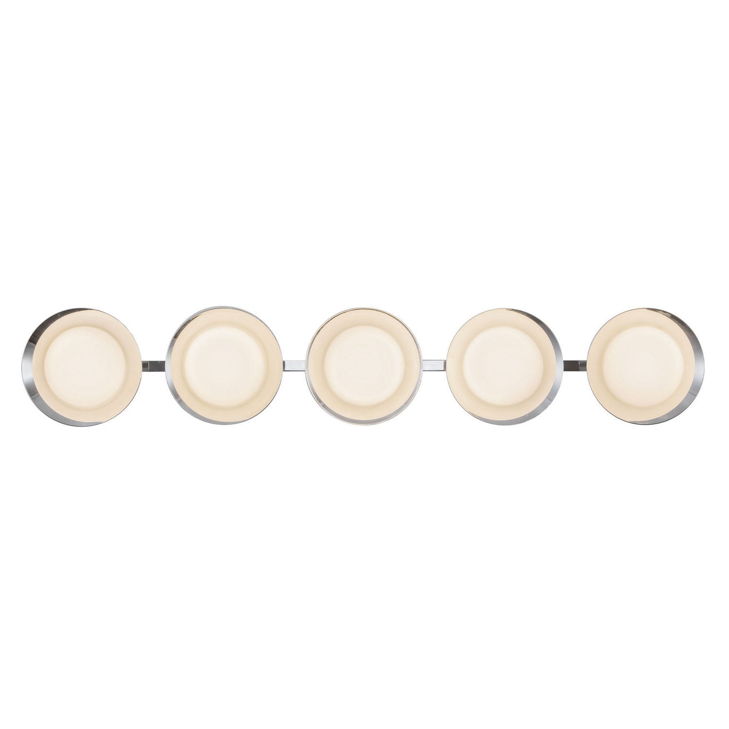 Kuzco Lighting - VL77936-CH/OP - LED Bathroom Vanity - Cleo - Chrome/Opal Glass