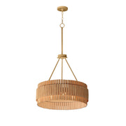 Maxim - 14453NANAB - Three Light Flush Mount - Satori - Natural Aged Brass