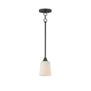 Maxim - 92880SWBK - One Light Pendant - Hudson - Black