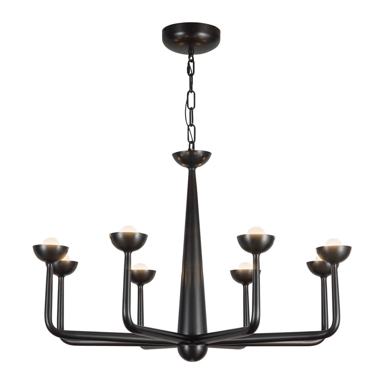 Alora - CH313830UB - LED Chandelier - Spade - Urban Bronze