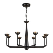 Alora - CH313830UB - LED Chandelier - Spade - Urban Bronze