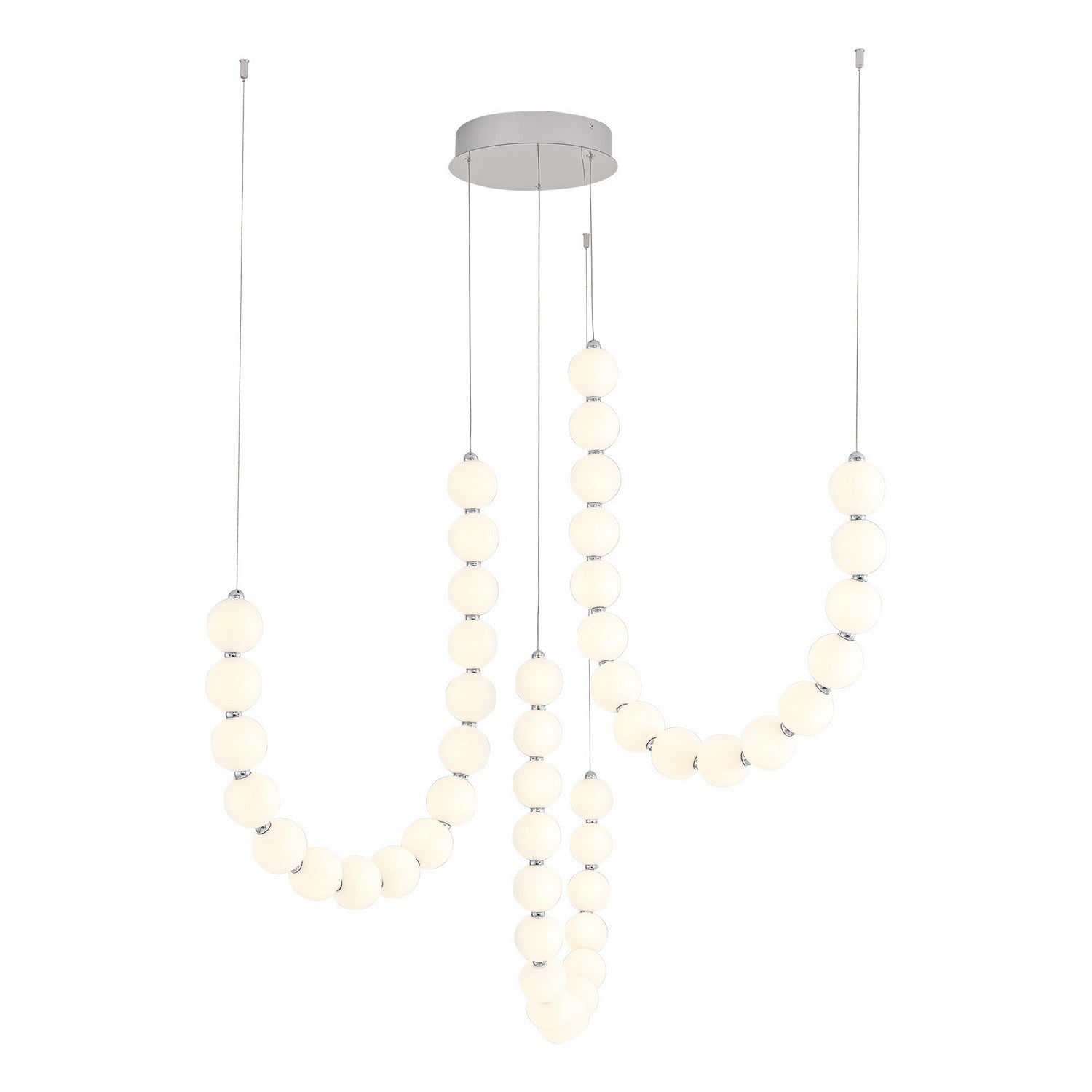 Alora - CH321803CH - LED Chandelier - Akoya - Chrome