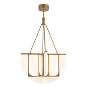Alora - CH336429VB-UNV - LED Chandelier - Anders - Vintage Brass