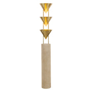 Alora - FL341367PTB - Three Light Floor Lamp - Versus - Patina Brass
