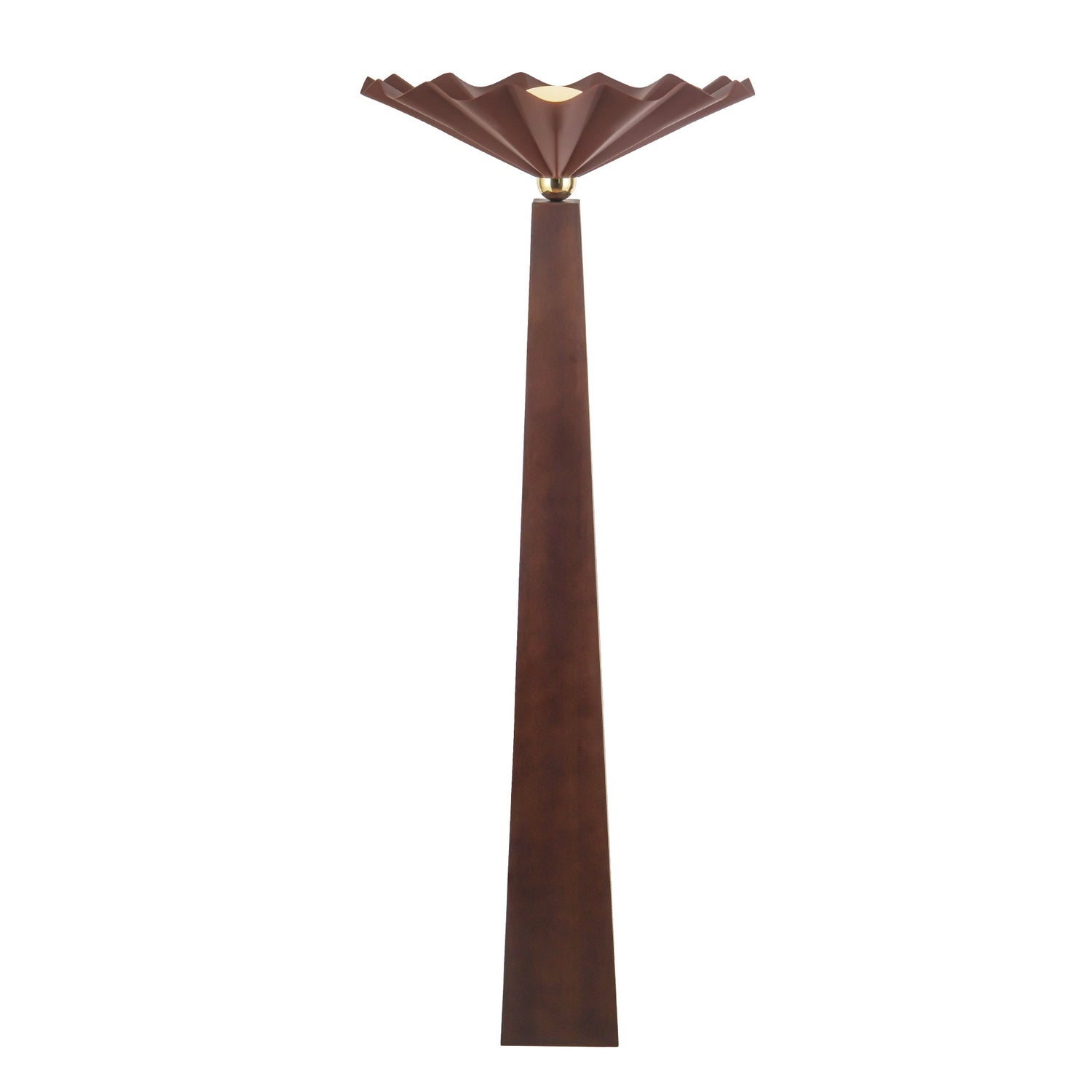 Alora - FL354064BGD - One Light Floor Lamp - Furrow - Burgundy