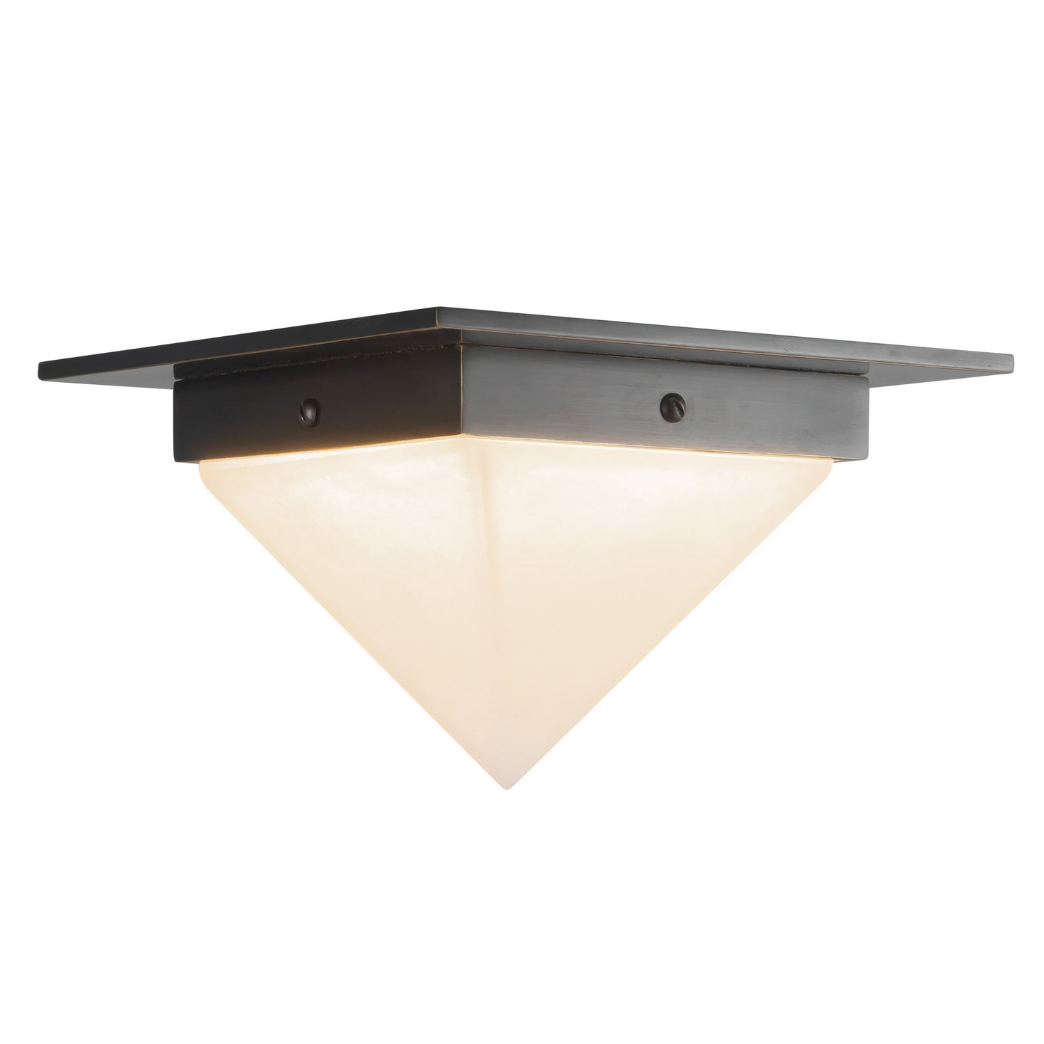 Alora - FM345084UBAR - One Light Flush Mount - Mineral - Urban Bronze/Alabaster