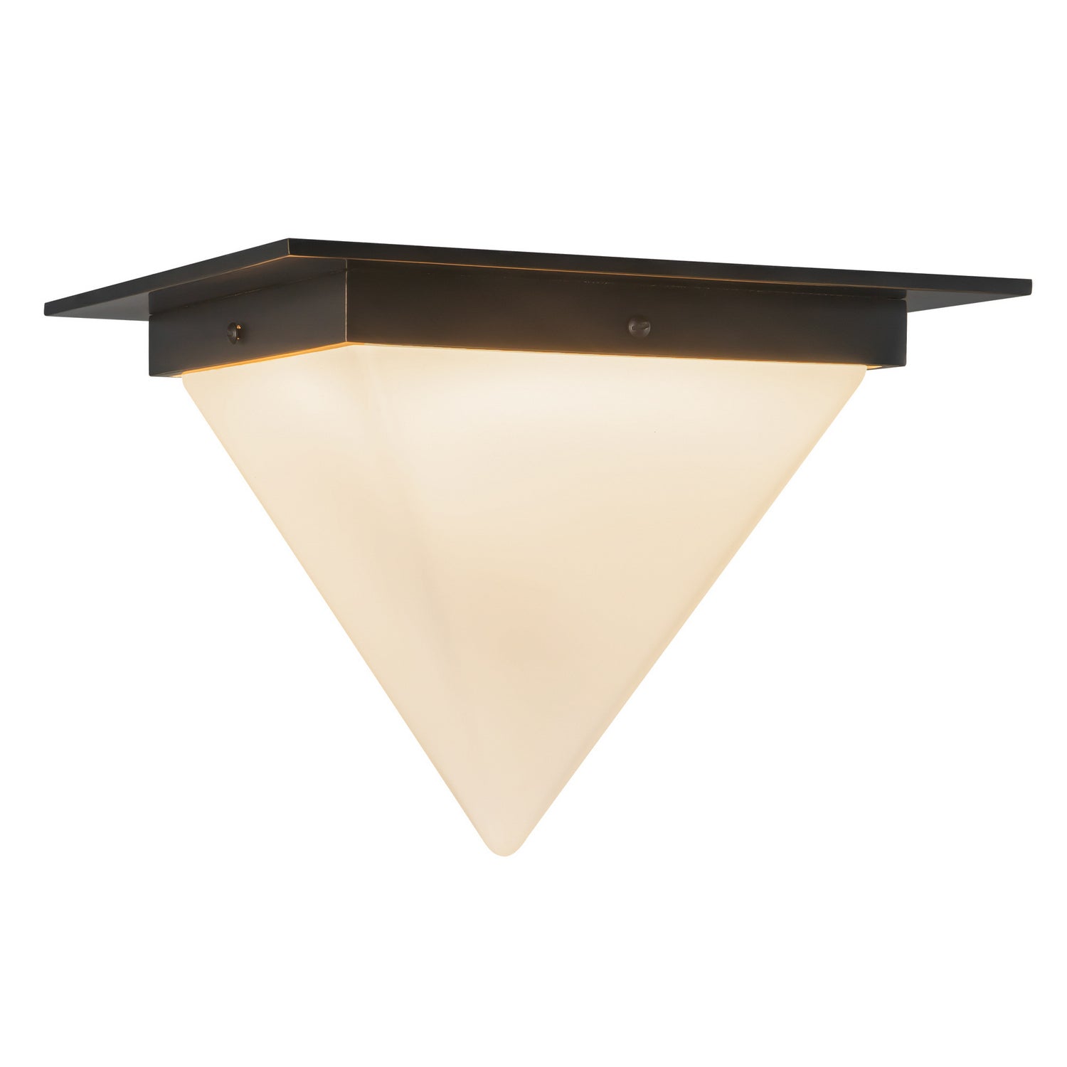 Alora - FM345119UBOP - One Light Flush Mount - Mineral - Urban Bronze/Matte Opal Glass