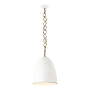 Alora - PD423014AW - One Light Pendant - Grant - Antique White