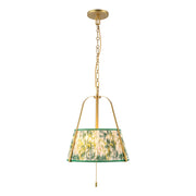 Alora - PD675213BGGL - Two Light Pendant - Scout - Brushed Gold/Green Linen