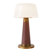 Alora - TL314106BGD - LED Table Lamp - Clemence - Burgundy