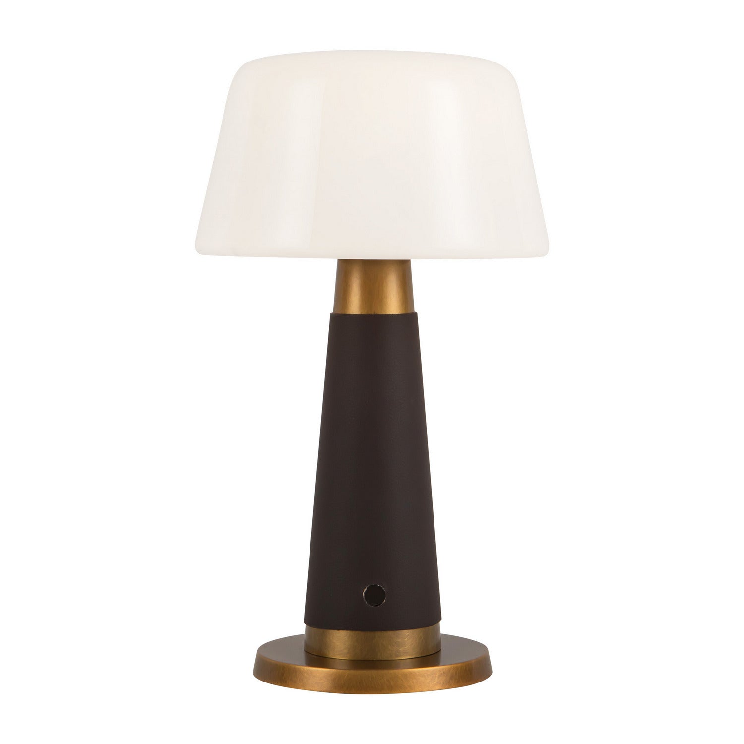 Alora - TL314106EVL - LED Table Lamp - Clemence - Espresso Vegan Leather