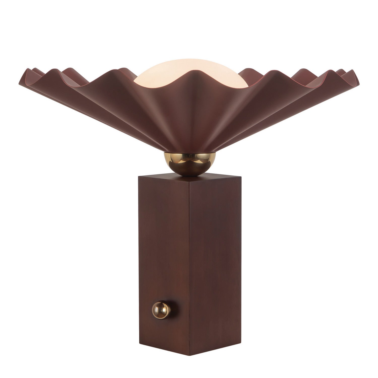 Alora - TL354116BGD - One Light Table Lamp - Furrow - Burgundy