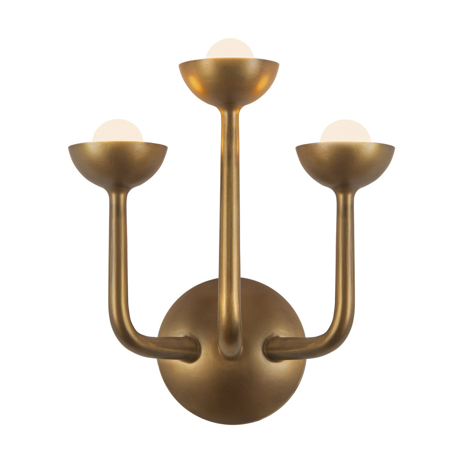 Alora - WV313011VB - LED Bathroom Vanity - Spade - Vintage Brass