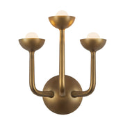 Alora - WV313011VB - LED Bathroom Vanity - Spade - Vintage Brass