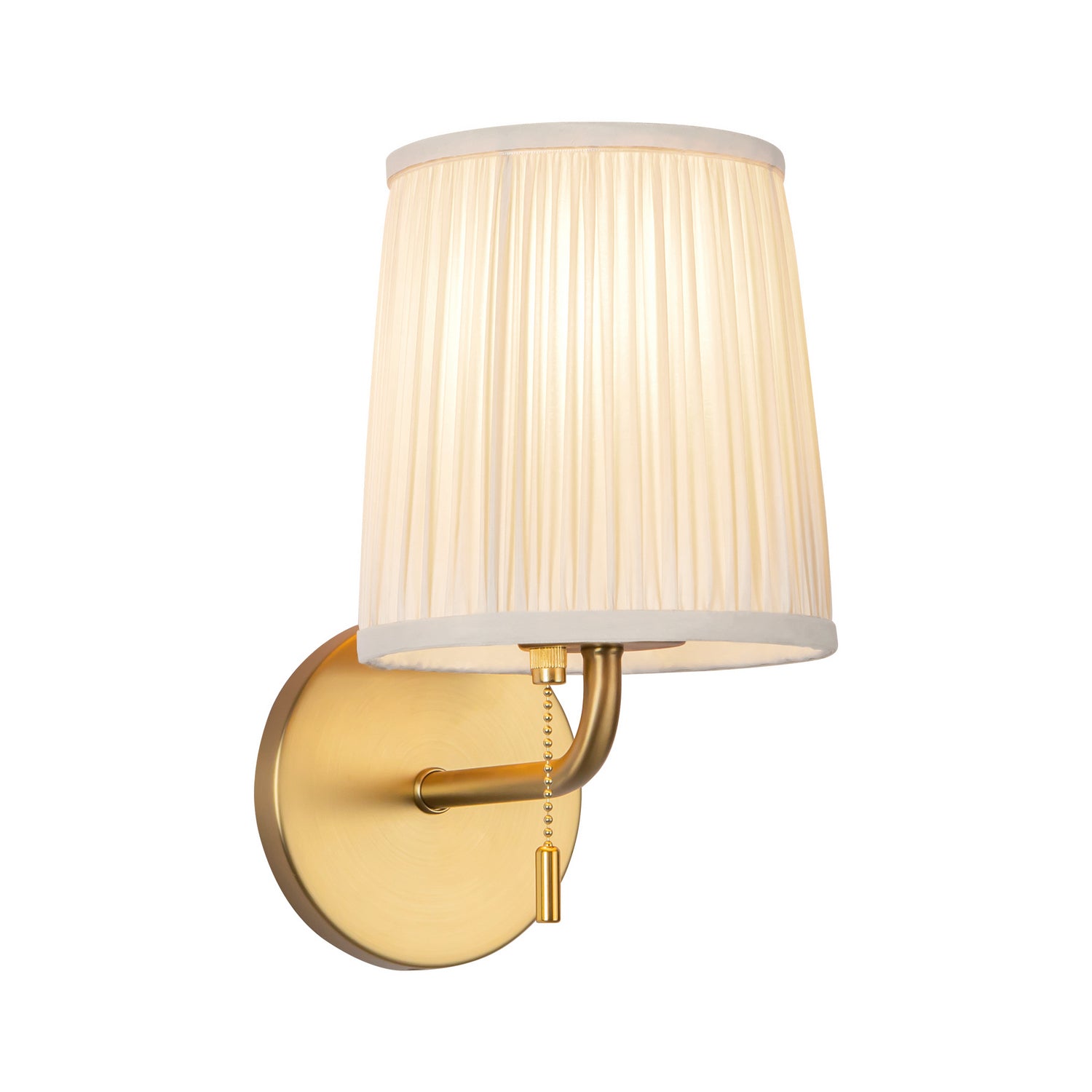 Alora - WV675106BGWL - One Light Bathroom Vanity - Scout - Brushed Gold/White Linen