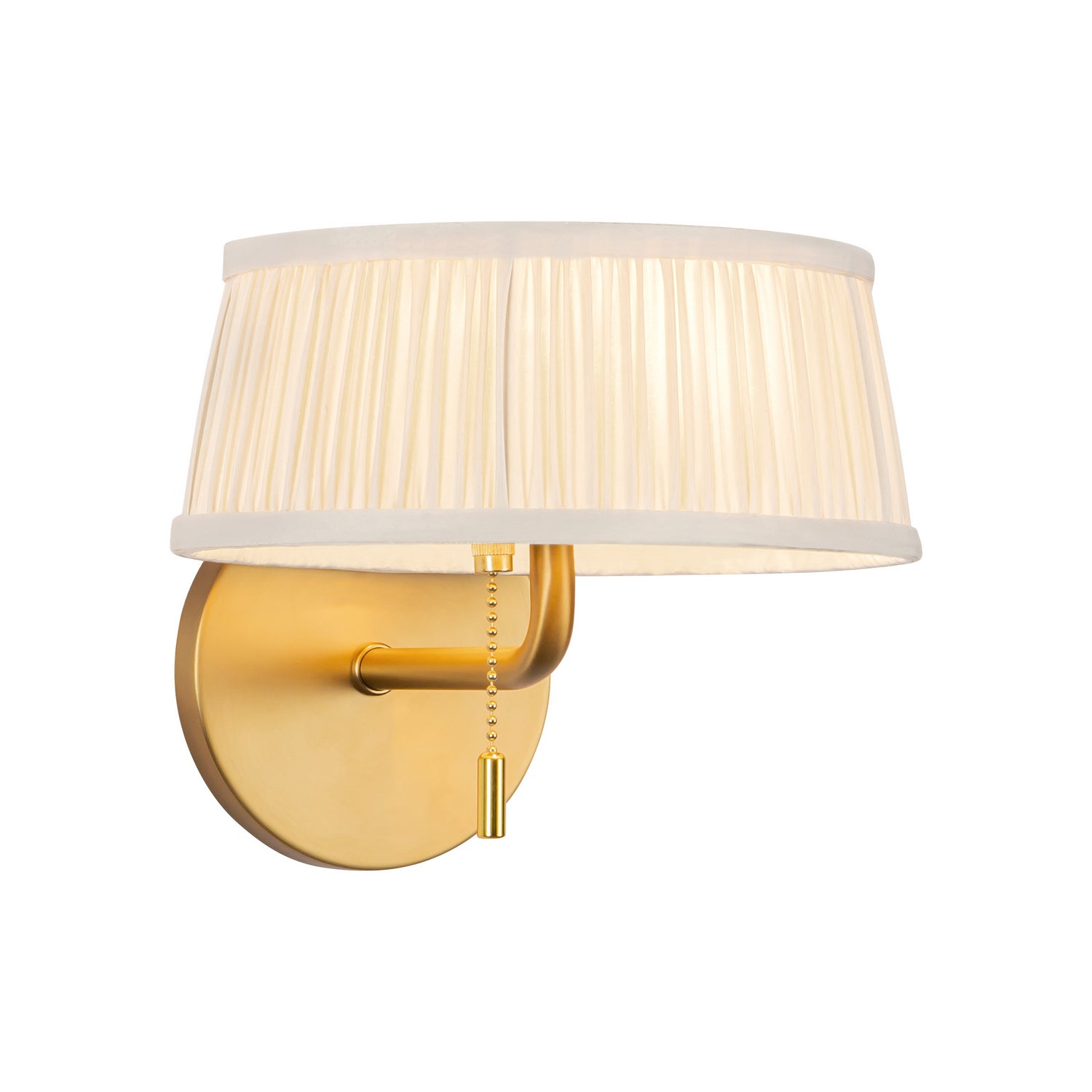 Alora - WV675208BGWL - Two Light Bathroom Vanity - Scout - Brushed Gold/White Linen