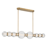 Minka-Lavery - 15037-732-L - LED Linear Chandelier - Cordel - Legacy Brass