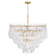 Metropolitan - N3129-732 - 15 Light Pendant - Glassara - Legacy Brass
