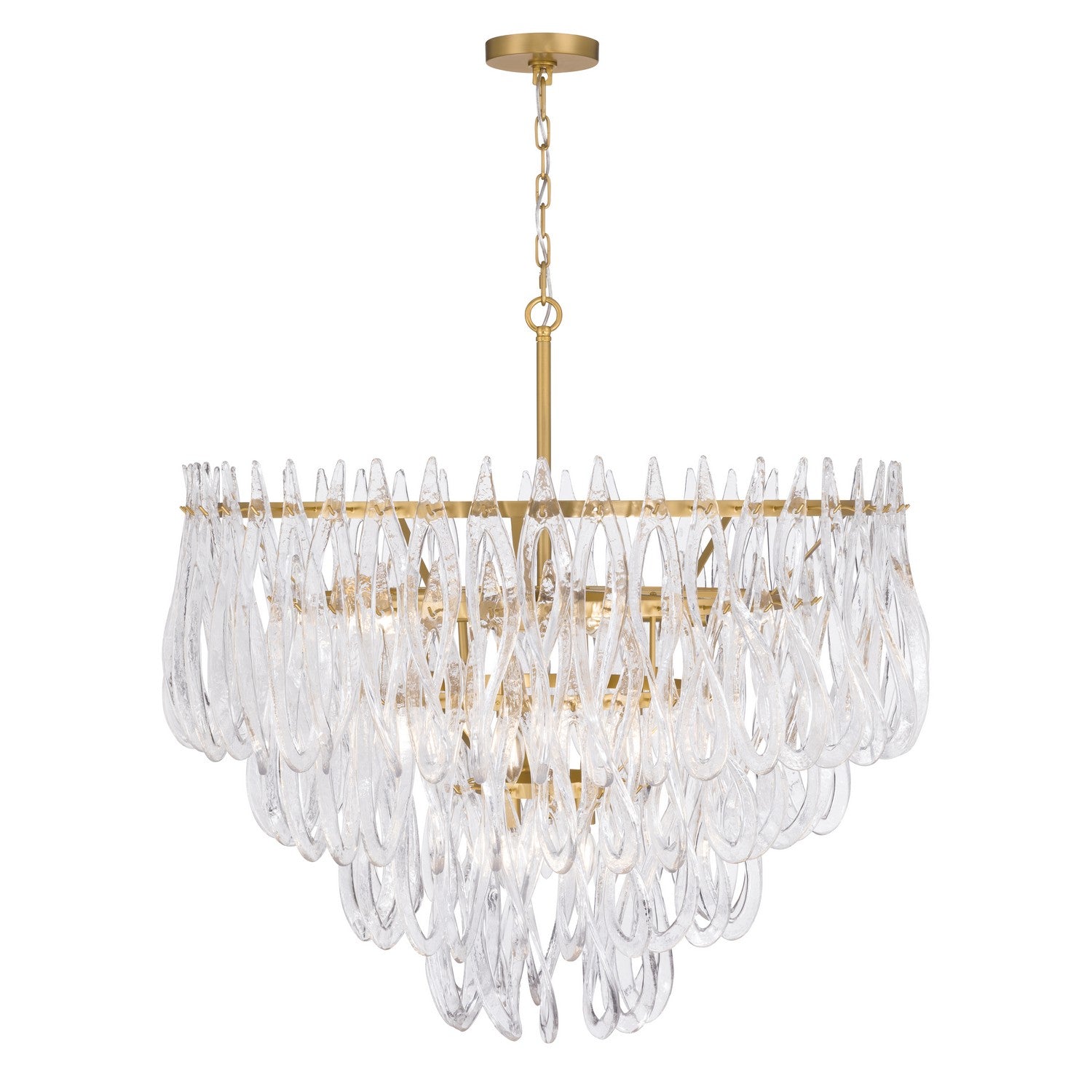 Metropolitan - N3129-732 - 15 Light Pendant - Glassara - Legacy Brass