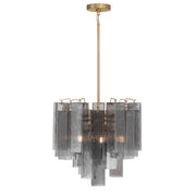 Metropolitan - N3146-GS-732 - Six Light Pendant - Torvento - Legacy Brass