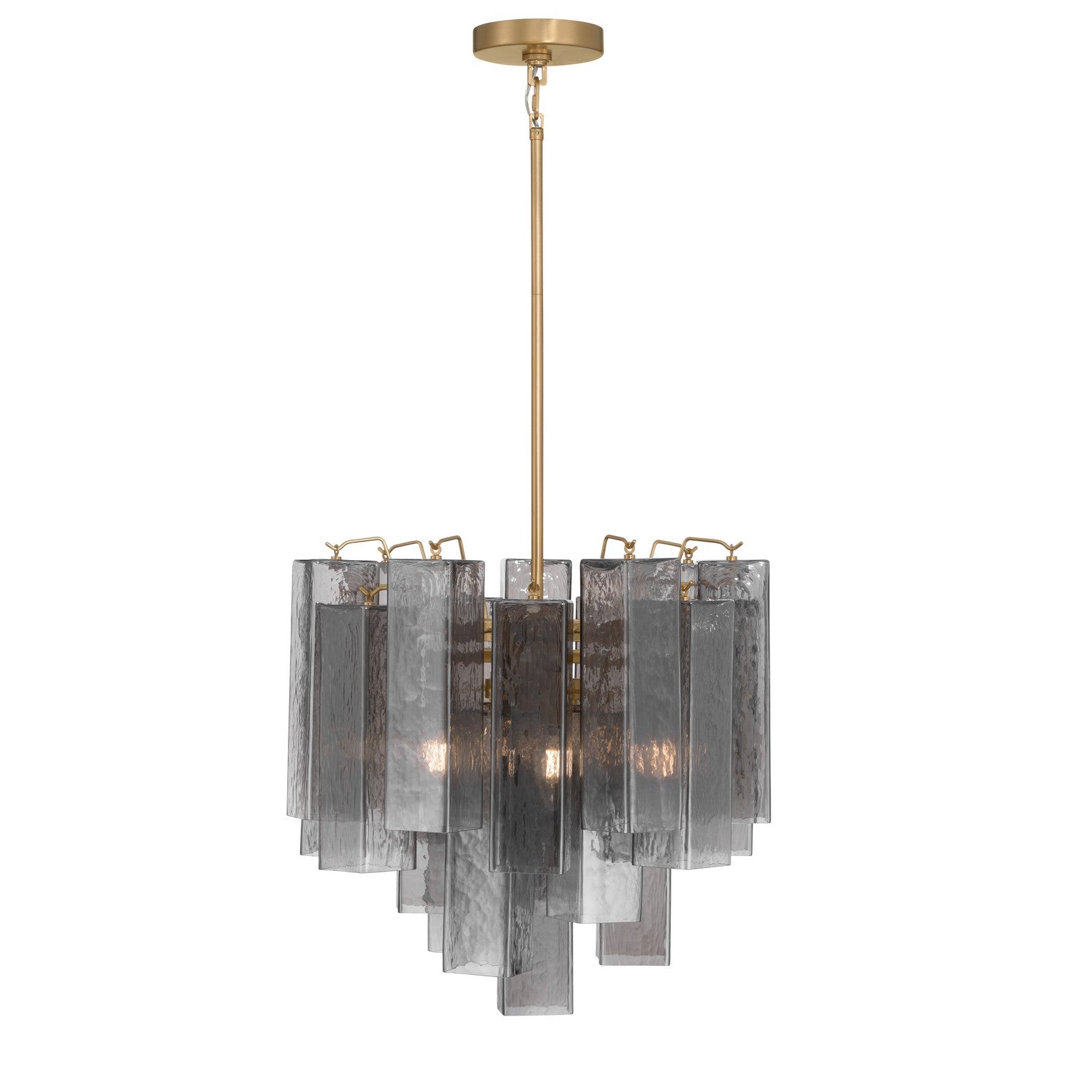 Metropolitan - N3146-GS-732 - Six Light Pendant - Torvento - Legacy Brass