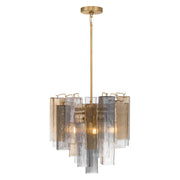 Metropolitan - N3146-MX-732 - Six Light Pendant - Torvento - Legacy Brass