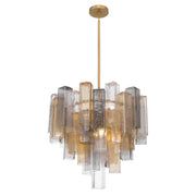Metropolitan - N3148-MX-732 - Nine Light Pendant - Torvento - Legacy Brass