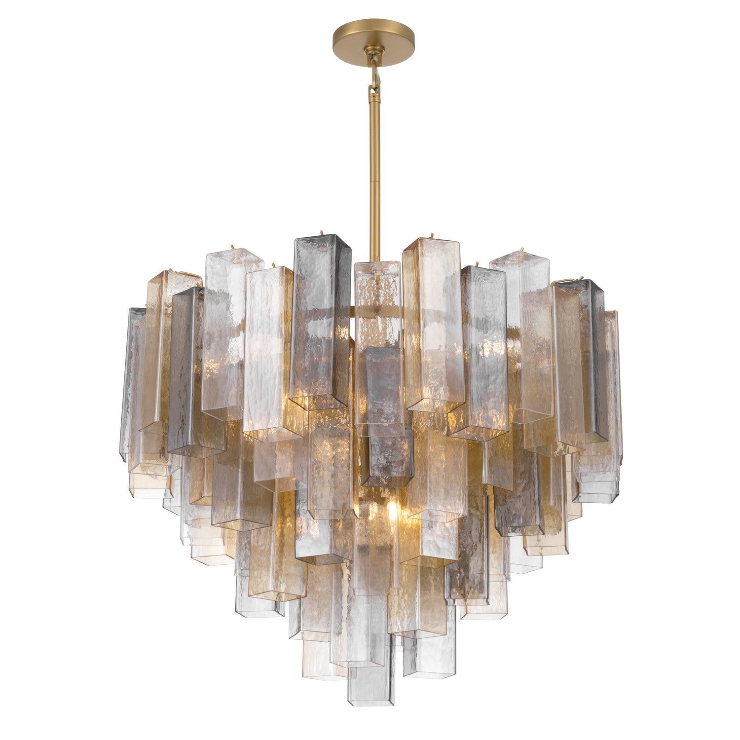 Metropolitan - N3149-MX-732 - 15 Light Pendant - Torvento - Legacy Brass