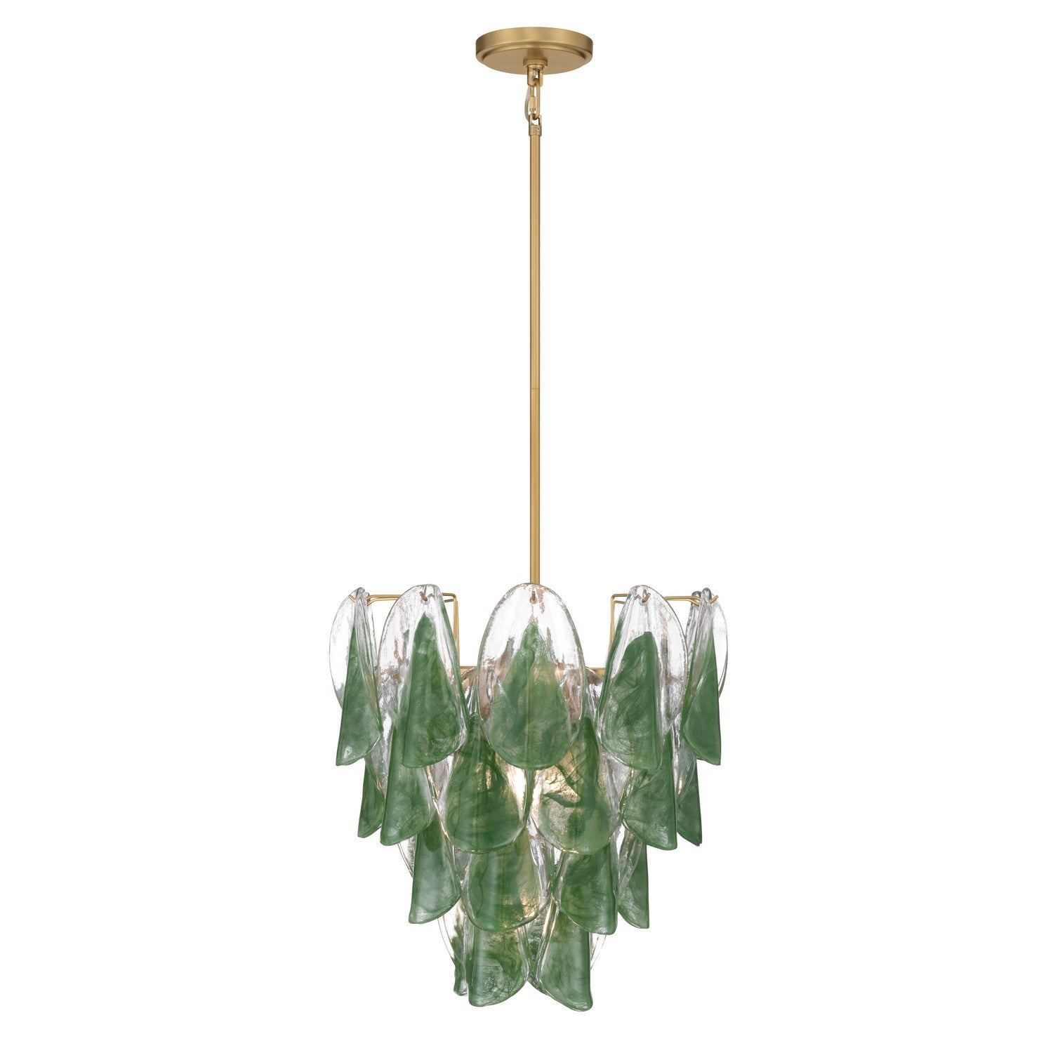 Metropolitan - N3475-G-732 - Five Light Pendant - Verla Crest - Legacy Brass