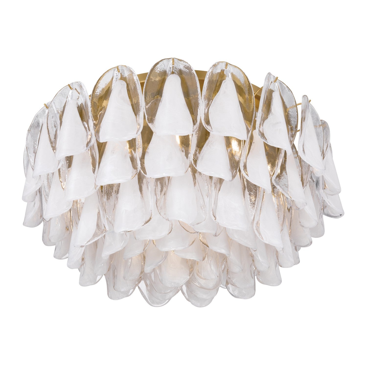 Metropolitan - N3477-732 - 11 Light Flush Mount - Verla Crest - Legacy Brass