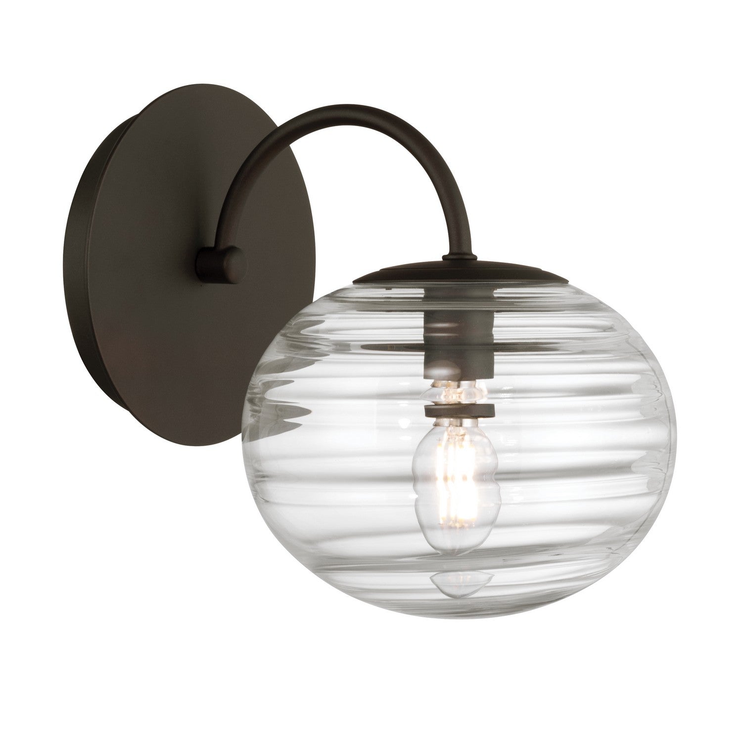 Metropolitan - N3501-860 - One Light Bath Sconce - Lenora - Dark Bronze