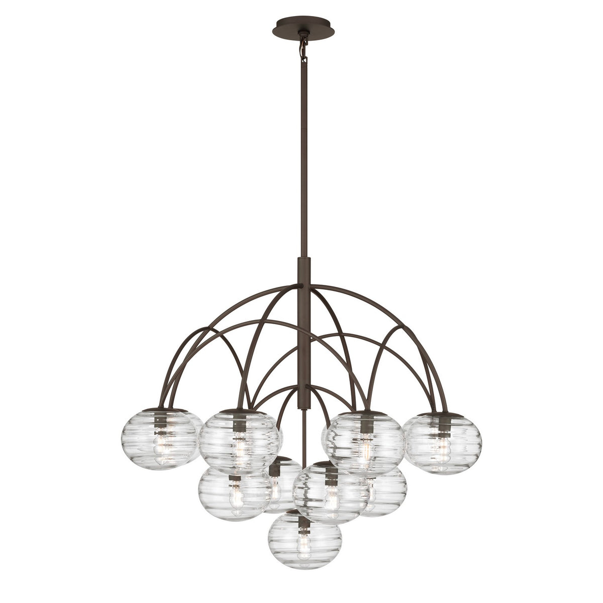 Metropolitan - N3508-860 - 13 Light Chandelier - Lenora - Dark Bronze