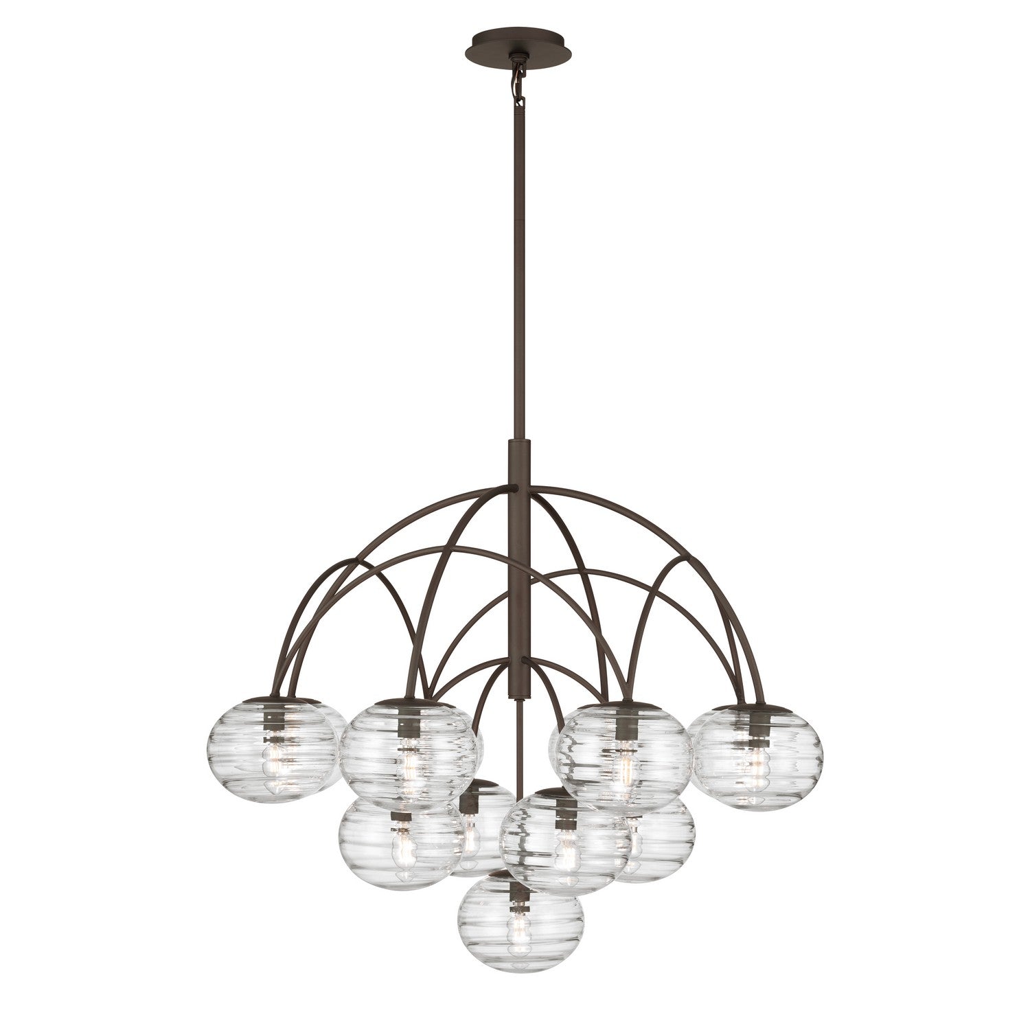 Metropolitan - N3508-860 - 13 Light Chandelier - Lenora - Dark Bronze